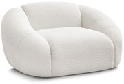Бяло кресло от букле Tina – Bobochic Paris