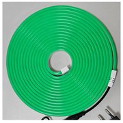 LED гъвкав неонов лента 10W 230V 5м IP65 зелена