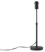 Модерна настолна лампа черна регулируема - Parte