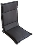 Възглавница за стол двойна 104 х 43 х 4 см - Кафява