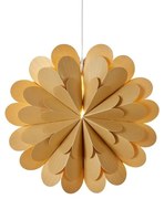 Висяща светлинна декорация с коледен мотив в златисто ø 45 cm Maravilla - Markslöjd