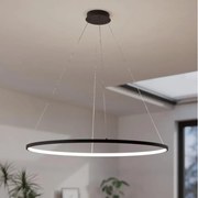 Eglo 901637 - LED Димируем пендел PARRUTA LED/40W/230V черен + д.у.