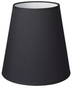 Абажур КОТЪН ТЪМНОСИВ - конус, долно окачване, Е27