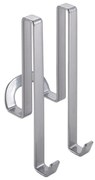 Висяща стоманена кука в сребристо Luxy - Metaltex