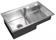 Кухненска мивка ICK D7848HD-L, Inter Ceramic, алпака, 78х48x22см