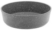 Алуминиева кръгла дълбока тава сива 30х9см HR-GRANITE (EDMDGR0630001)