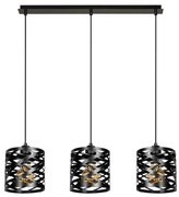 Пендел НЕО, черен, 3xE27