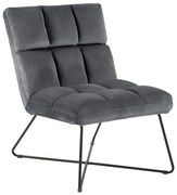 Столче ZETA тъмно сиво