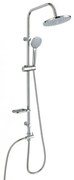 Душ система без смесител, с пита, слушалка и шлаух ICT 8839
