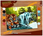 KSG Crafts - Рисуване по номера - голям  размер "Почивка"