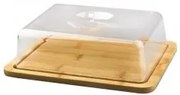 Horecano - Бамбукова правоъгълна дъска за сервиране с капак 24,5x19xh7,4см (CA106M)