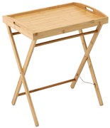 Масичка за закуска за легло със сгъваеми крачета - 2в1