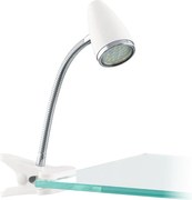 Eglo 902368 - LED лампа с щипка RICCIO 1xGU10/2,8W/230V бяла/лъскав хром
