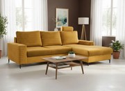 Ъглов диван Consuegra-Горчица