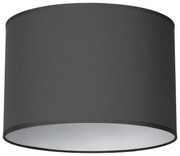 Абажур КОТЪН ТЪМНОСИВ - цилиндър, E27