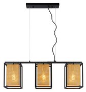 Lucide 21422/03/30 – LED Висящ полилей SANSA 3×E27/40W/230V