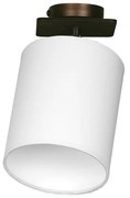 Спот МАДЕРА, венге, абажур Шинц Бял, 1xE27