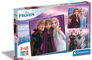 Clementoni - Пъзел Frozen 25306 3х48ч.