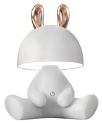 Zuma Line KDR-6301-WH - LED Детски докосване настолна лампа BUNNY LED/3W/230V