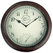 Външен стенен часовник с термометър Време - Esschert Design