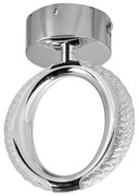 LED Плафониера LED/14W/230V 3000-5000K Ø 16 см лъскав хром