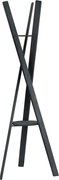Черна стойка за връхни дрехи от масивен дъб 62x176 cm Rakku – Blomus