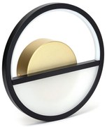 Aigostar - LED аплик LED/13,5W/230V 6500K черен/златист