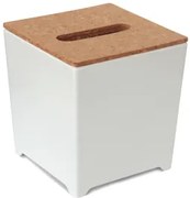 Horecano - Кутия за кърпички 14x14x14,5см бяла (518706IV)