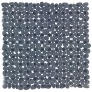 Антрацитно сива противоплъзгаща се постелка за баня , 54 x 54 cm Paradise - Wenko