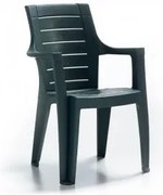 Стол с подлакътник "ELEGANCE WOOD" 62x57xh88см зелен - NOVUSSI