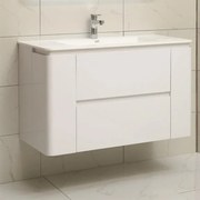 Конзолен PVC шкаф ICP 10046 с умивалник, 100x46x60см