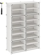 Модулна етажерка с отделения BOXIFY бяла