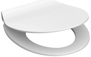 Schütte 82700 - Тоалетна седалка SLIM WHITE с SoftClose от дуропласт