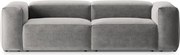 Светлосив диван 264 cm Bergamo – Cosmopolitan Design