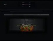 AEG NKM7N721B Компактна фурна за вграждане с интегрирано микровълново готвене
