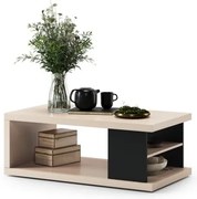 Маса ЛАНА S-110 Бежов (Шампанско) / Черен - ХОЛНА МАСА С РАФТ