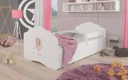 Kids bed Leomari-Розово - бяло