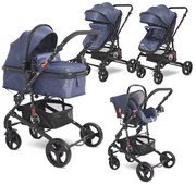 Детска количка ALBA CLASSIC SET LORELLI - JEANS Blue