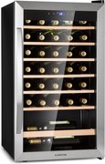 Klarstein Vinamour 32 Uno, охладител за вино, 1 зона, 95 л / 36 бутилки, 4-18 °C, сензорно управление