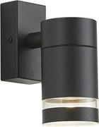 Модерна външна стенна лампа черна IP44 - Ensam