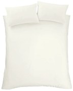 Кремаво спално бельо от египетски памук за единично легло 135x200 cm - Bianca