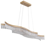 Globo 67348HG - LED Пендел JULIET LED/35W/230V 3200K златист