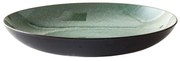 Зелена/черна глинена купа ø 40 cm Gastro Black/Green – Bitz
