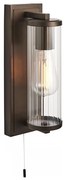Endon 94077 - Аплик за баня TAYLOR 1xE27/10W/230V IP44 кафяв