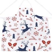 Коледна памучна престилка Christmas Symbols - Butter Kings