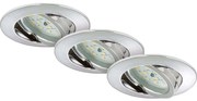 Briloner 7209-038 - К-кт 3x LED Лампа за вграждане в баня LED/5W/230V IP23