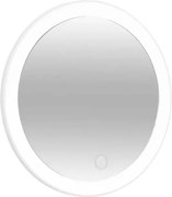 Огледало за баня 5five, LED, Пластмаса, Въртящо