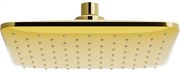 Mexen D-62 душ глава 20x20 см, златна - 79762-50