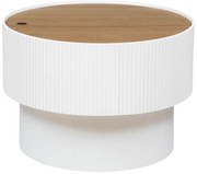 Холна маса atmosphera Enola, MDF, 55 cm - Бял