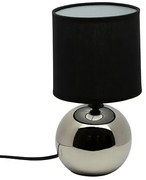 Нощна лампа atmosphera Timeo, 25 cm, Керамика - Сребрист